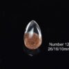 Natural Garden Quartz Cabochon Pendant Stone