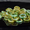 Vintage Burmese Jadeite Band Ring – Antique Finish | Random Selection