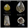 Natural Golden Rutilated Quartz Cabochon Genuine Gold Rutile Quartz Loose Stones Mixed Shapes - Image 9