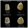 Natural Golden Rutilated Quartz Cabochon Genuine Gold Rutile Quartz Loose Stones Mixed Shapes - Image 10