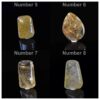 beautiful collection of natural golden rutilated quartz cabochons with stunning golden needle inclusions inside clear quartz crystal.