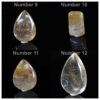 Natural Golden Rutilated Quartz Cabochon Genuine Gold Rutile Quartz Loose Stones Mixed Shapes - Image 4