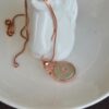 Natural Grade-A Jadeite Donut Pendant Necklace, Silver 925 Setting, Handmade Burmese Jadeite - Image 2