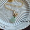 Natural jadeite guard calabash 14k gold-filled necklace - Image 8