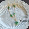 Natural jadeite guard calabash 14k gold-filled necklace - Image 9