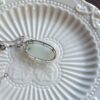 Natural Grade A Jadeite Jade Pendant Necklace: Yellow, Blue, Brown Tones, Silver 925 Setting - Image 3