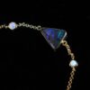 Australian Boulder Opal Bracelet Sterling Silver 925 19cm - Image 5