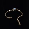 Modern Minimalist Boulder Opal Bracelet 925 Silver - Image 3