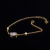 Modern Minimalist Boulder Opal Bracelet 925 Silver - Image 2