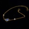 Modern Minimalist Boulder Opal Bracelet 925 Silver - Image 6