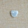 Hand-Carved Icy White Jade Ruyi Pendant, Natural Burmese Jadeite Charm JPT00106