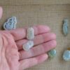 Natural Jadeite Jade Mixed Carving Pendant Collection Assorted Shapes Charms Loose Pieces JPT00107 - Image 7