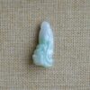 Natural Jadeite Jade Cabbage Pendant Hand Carved Prosperity Hundred Wealth Symbol JPT00109