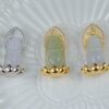Icy jade pendant with silver 925 Stand Buddha necklace JPT00112