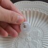 Light Purple Jade Donut Pendant Silver 925 JPT00104