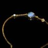 Natural Australian Boulder Opal Silver 925 Bracelet