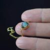 Natural Australian Boulder Opal Silver 925 Bracelet - Image 7