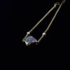 Unique Australian Boulder Opal Minimalist Bracelet - Image 4