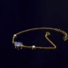 Modern Minimalist Boulder Opal Bracelet 925 Silver - Image 5