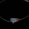 Australian Boulder Opal Bracelet Sterling Silver 925 Minimalist Blue Fire Opal Jewelry - Image 5