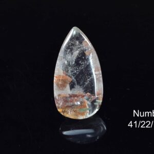 beautiful natural garden quartz cabochon
