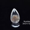 Teardrop cabochon shape