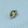 Natural Scenic Amber Talisman Pendant Genuine Landscape Amber in Solid 925 Sterling Silver - Image 4