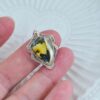 Natural Scenic Amber Talisman Pendant Genuine Landscape Amber in Solid 925 Sterling Silver - Image 3