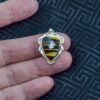 Natural Amber Protection Pendant in Sterling Silver - Image 6