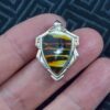 Natural Amber Protection Pendant in Sterling Silver - Image 4