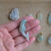 Natural Jadeite Jade Mixed Carving Pendant Collection Assorted Shapes Charms Loose Pieces JPT00107 - Image 5