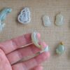 Natural Jadeite Jade Mixed Carving Pendant Collection Assorted Shapes Charms Loose Pieces JPT00107 - Image 4