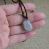 Hand-Carved Grade A Jadeite Elephant Pendant: Icy Chinese Amulet for Harmony JPT00108 - Image 4