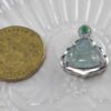 Grade A Icy Jadeite Buddha Pendant | Burmese Carving - Image 5