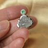Grade A Icy Jadeite Buddha Pendant | Burmese Carving - Image 4