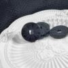 Natural Black Jadeite Shan Gui Coin Pendant | Black Chicken Jade Protective Talisman | Feng Shui Jade Amulet | - Image 4