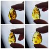 Natural Floral Amber Pendant - Image 11