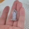 Icy jade pendant with silver 925 Stand Buddha necklace JPT00112 - Image 3