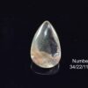 Golden Phantom Quartz Cabochon Natural Scenic Inclusion Quartz Teardrop Pendant Stone - Image 5