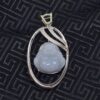Natural Lavender Jade Buddha Pendant | 925 Sterling Silver Jadeite Necklace | Purple Jade Laughing Buddha Pendant