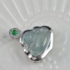 Grade A Icy Jadeite Buddha Pendant | Burmese Carving - Image 2