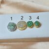 Jade Spacer Beads 925 Sterling Silver Jade Bracelet Charms - Image 8