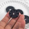 Natural Black Jadeite Shan Gui Coin Pendant | Black Chicken Jade Protective Talisman | Feng Shui Jade Amulet | - Image 5