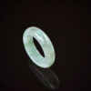 Natural Jadeite Jade Ring – 19mm Inner Diameter | Soft Green Jade Band | Elegant Everyday Jewelry - Image 2