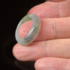 Natural Jadeite Jade Ring – 16mm Inner Diameter | Soft Green Jade Band | Elegant Everyday Jewelry - Image 6