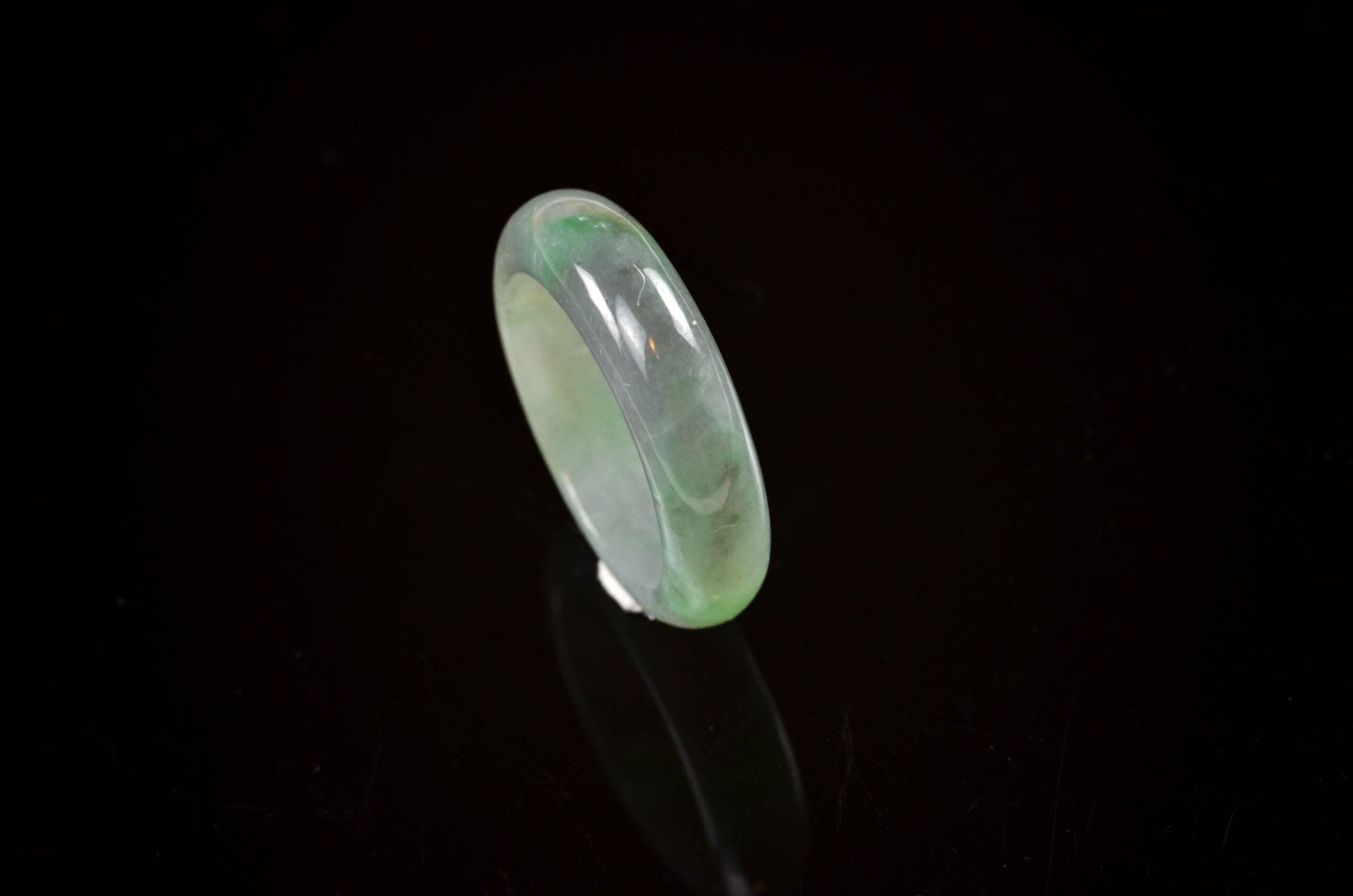 100% natural untreated Grade A jadeite ring
