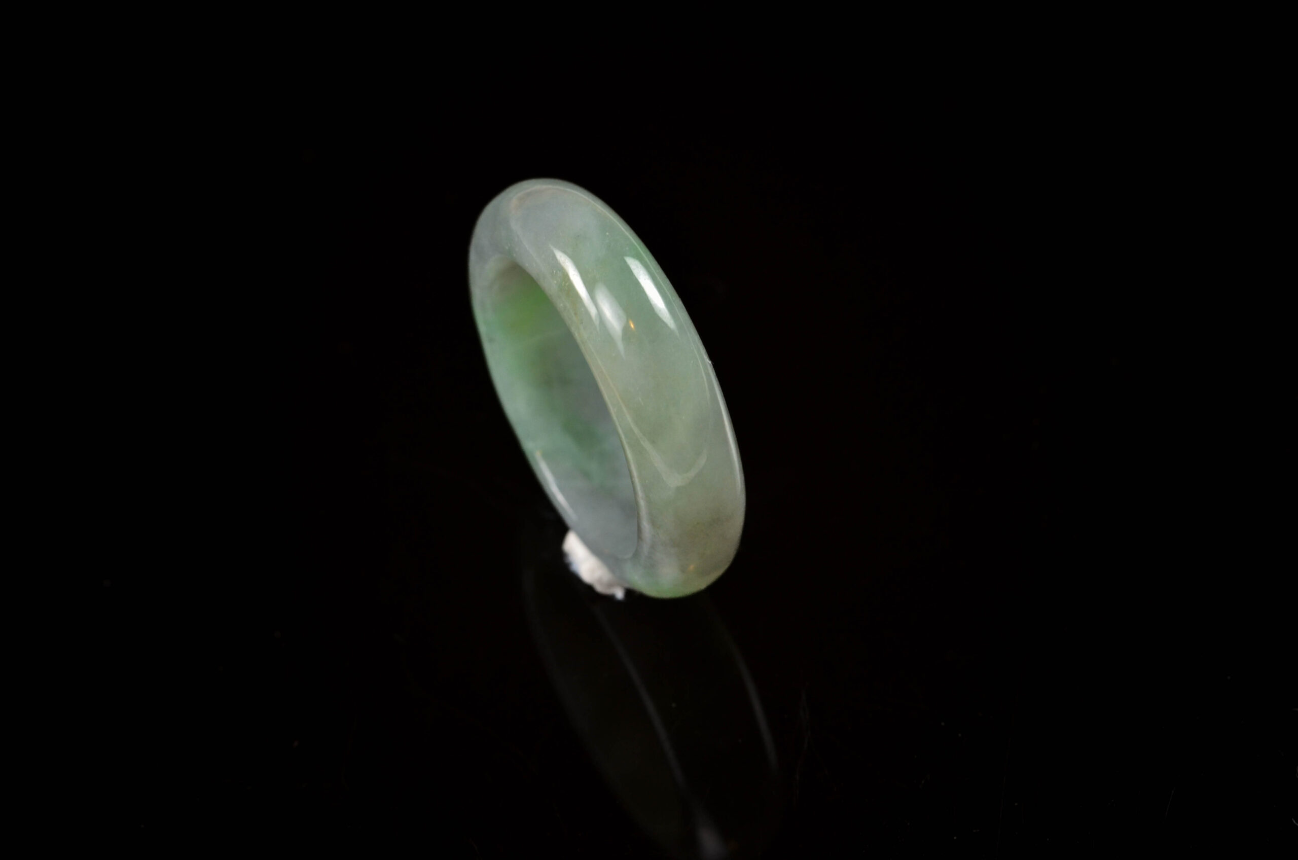18mm Natural Jadeite Jade Ring – Grade A Jade - Image 2
