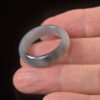 Jade Rings Stone Band Ring Black 19.2 mm - Image 4