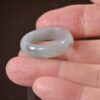 Jade Rings Stone Band Ring Black 19 mm - Image 5