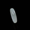 Pure white jade ring